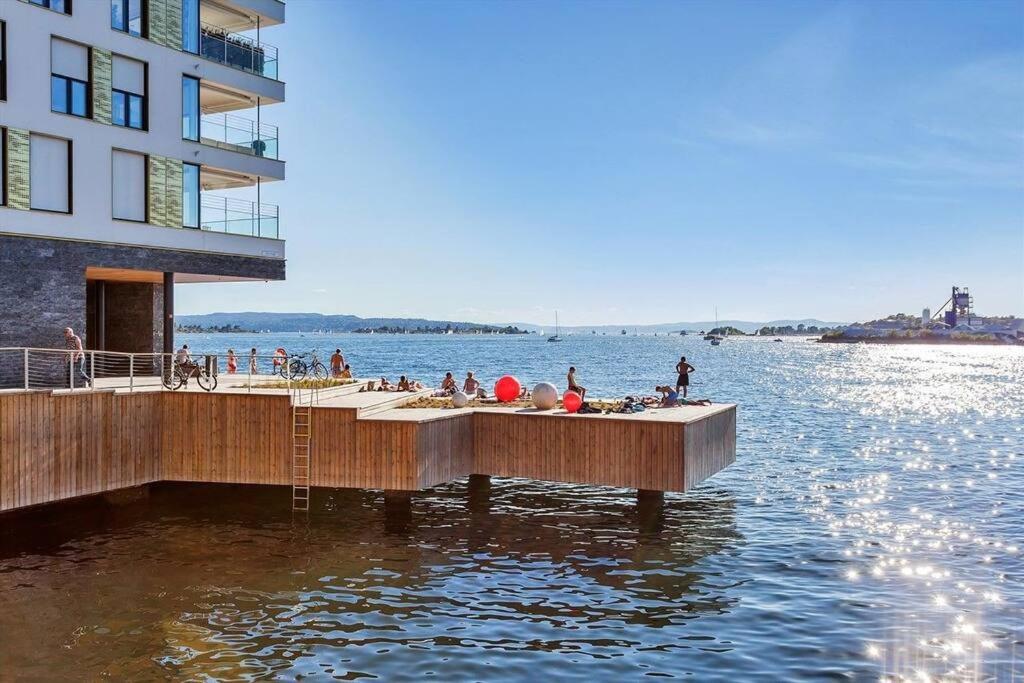 Апартаменты Tjuvholmen / Aker Brygge - Most Expensive Area In Oslo! Экстерьер фото